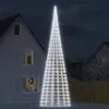 Image de vidaXL Sapin de Noël à LED 3000 LED blanc 800 cm 358121