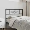 Image de Tête De Lit De Remplacement Métal Noir 75 Cm Vidaxl