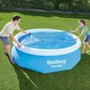 Image de Bestway Couverture solaire de piscine Flowclear 305 cm couverture de piscine couverture de sécurité pour piscine toile 3202479