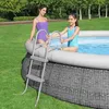 Image de Bestway Échelle de piscine à 2 marches Flowclear 84 cm escabeau 2 marches échelle échelle de piscine hors sol échelle 3202668
