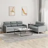 Image de vidaXL Ensemble de Canapés avec Coussins 2 pcs Canapés avec Accoudoirs Ensemble de Meubles Mobilier de Salon Moderne 3201600