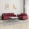 Image de vidaXL Ensemble de Canapés avec Coussins 2 pcs Canapés avec Accoudoirs et Dossier Ensemble de Meubles Mobilier de Salon 3201670