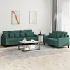 Image de vidaXL Ensemble de Canapés avec Coussins 2 pcs Canapés avec Accoudoirs et Dossier Ensemble de Meubles Mobilier de Salon 3201722