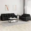 Image de vidaXL Ensemble de Canapés avec Coussins 2 pcs Canapés avec Accoudoirs et Dossier Ensemble de Meubles Mobilier de Salon 3201725