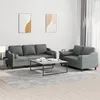 Image de vidaXL Ensemble de Canapés avec Coussins 2 pcs Canapés avec Accoudoirs et Dossier Ensemble de Meubles Mobilier de Salon 3201851