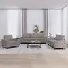 Image de Ensemble De Canapés 3 Pcs Taupe Tissu Vidaxl