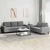 Image de Ensemble De Canapés 2 Pcs Gris Foncé Tissu Vidaxl