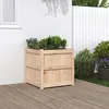 Image de vidaXL Jardinière dextérieur 60x60x60 cm bois de pin massif 837424