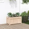 Image de Jardinière D'extérieur 60x31x31 Cm Bois De Pin Massif Vidaxl