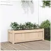 Image de Jardinière d extérieur 90x31x31 cm bois de pin massif