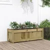 Image de vidaXL Jardinière dextérieur 90x31x31 cm bois de pin imprégné 837457