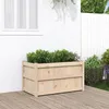 Image de vidaXL Jardinière dextérieur 90x50x50 cm bois de pin massif 837459