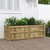 Image de Jardinière 150x50x50 Cm Bois De Pin Imprégné Vidaxl