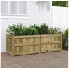 Image de Jardinière 150x50x50 cm bois de pin imprégné
