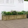 Image de Jardinière 180x31x31 Cm Bois De Pin Imprégné Vidaxl