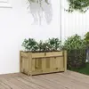 Image de Jardinière 60x31x31 Cm Bois De Pin Imprégné Vidaxl