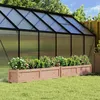 Image de Jardinières 2 Pcs Bois Massif Douglas Vidaxl