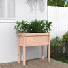 Image de Jardinières Avec Pieds 70x31x70 Cm Bois Massif Douglas Vidaxl