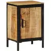 Image de Armoire De Salle De Bain 40x30x60cm Bois Massif Manguier Et Fer Vidaxl