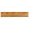 Image de Dessus De Table À Bord Vivant 160x40x2,5cm Bois Massif Manguier Vidaxl