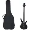Image de Guitare Basse Électrique Pour Débutants Avec Sac Noir 4/4 46" Vidaxl
