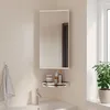Image de Armoire De Bain À Miroir D'angle Blanc 30x24x60 Cm Vidaxl