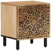 Image de Table De Chevet 40x33x46 Cm Bois De Manguier Solide Vidaxl