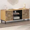 Image de Meuble Tv 105x33x46 Cm Bois Massif De Manguier Vidaxl