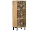 Image de vidaXL Armoire Latérale Buffet avec Pieds Armoire de Rangement Meuble de Salon Chambre Cuisine Intérieur Rétro Bois 358241