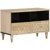 Image de Meuble Tv 70x33x46 Cm Bois Massif De Manguier Vidaxl