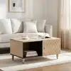Image de Table Basse 80x50x40 Cm Bois De Manguier Massif Vidaxl