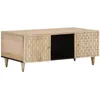 Image de Table Basse 100x54x40 Cm Bois De Manguier Massif Vidaxl
