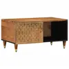 Image de Table Basse 80x50x40 Cm Bois De Manguier Massif Vidaxl