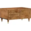 Image de Table Basse 80x50x40 Cm Bois De Manguier Massif Vidaxl