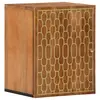 Image de Armoire De Salle De Bain Murale 38x33x48cm Bois Massif Manguier Vidaxl