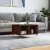 Image de Table Basse Chêne Marron 60x50x36,5 Cm Bois D'ingénierie Vidaxl