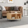 Image de vidaXL Table basse Chêne sonoma 60x50x365 cm Bois dingénierie 830543