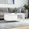 Image de Table Basse Blanc 90x50x36,5 Cm Bois D'ingénierie Vidaxl