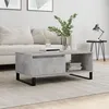 Image de vidaXL Table basse Gris béton 90x50x36 5 cm Bois dingénierie 830576
