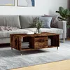 Image de Table Basse Chêne Fumé 90x50x36,5 Cm Bois D'ingénierie Vidaxl