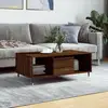 Image de Table Basse Chêne Marron 90x50x36,5 Cm Bois D'ingénierie Vidaxl