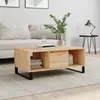 Image de vidaXL Table basse Chêne sonoma 90x50x365 cm Bois dingénierie 830599