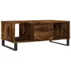 Image de Table Basse Chêne Fumé 90x50x36,5 Cm Bois D'ingénierie Vidaxl