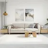Image de Tables Basses 2 Pcs Chêne Sonoma 50x46x35 Cm Bois D'ingénierie Vidaxl