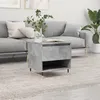 Image de Table basse - VIDAXL - 50x46x50 cm - Bois dingénierie - Gris béton - Design contemporain