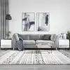 Image de Tables Basses 2 Pcs Blanc 50x46x50 Cm Bois D'ingénierie Vidaxl