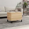 Image de vidaXL Table basse Chêne sonoma 60x445x45 cm Bois dingénierie 830959