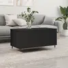 Image de Table Basse Noir 90x44,5x45 Cm Bois D'ingénierie Vidaxl