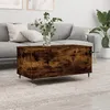 Image de Table Basse Chêne Fumé 90x44,5x45 Cm Bois D'ingénierie Vidaxl