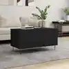 Image de Table Basse Noir 90x44,5x45 Cm Bois D'ingénierie Vidaxl